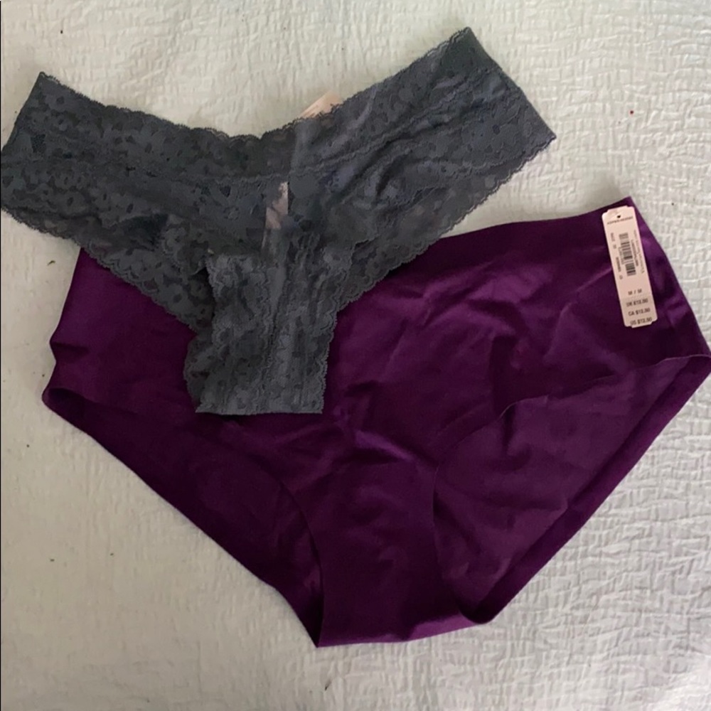 Victoria’s Secret Lace Cheeky & Purple Hipster NWT